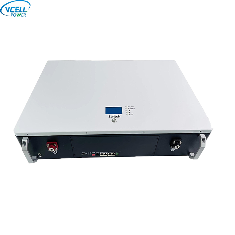 48 В 51,2 В 100,0 Ач настенный аккумулятор типа LiFePO4