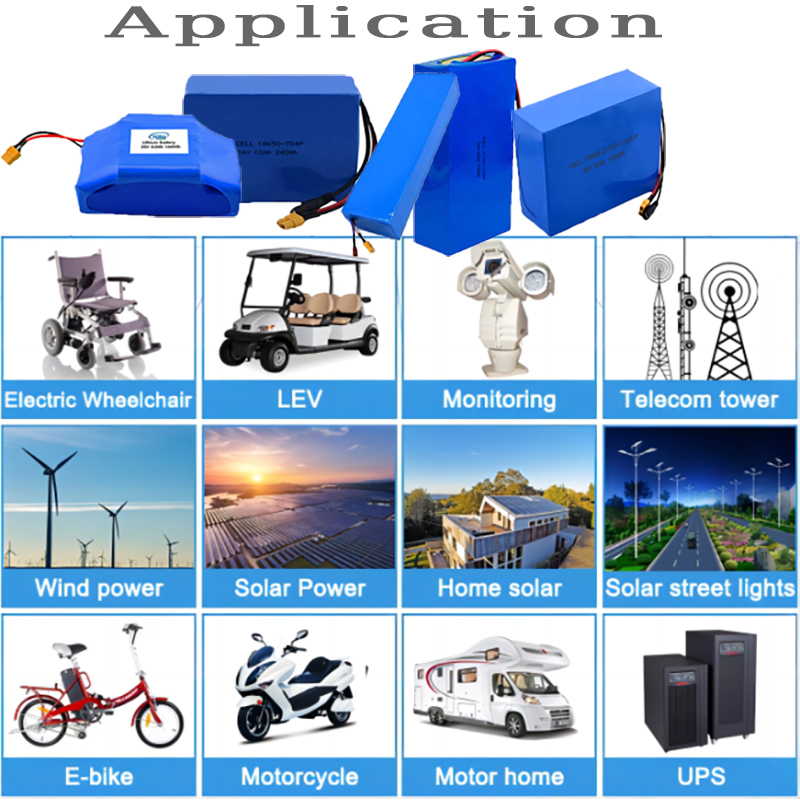 6.4V 24Ah LiFePO4 Rechargeable Battery Pack
